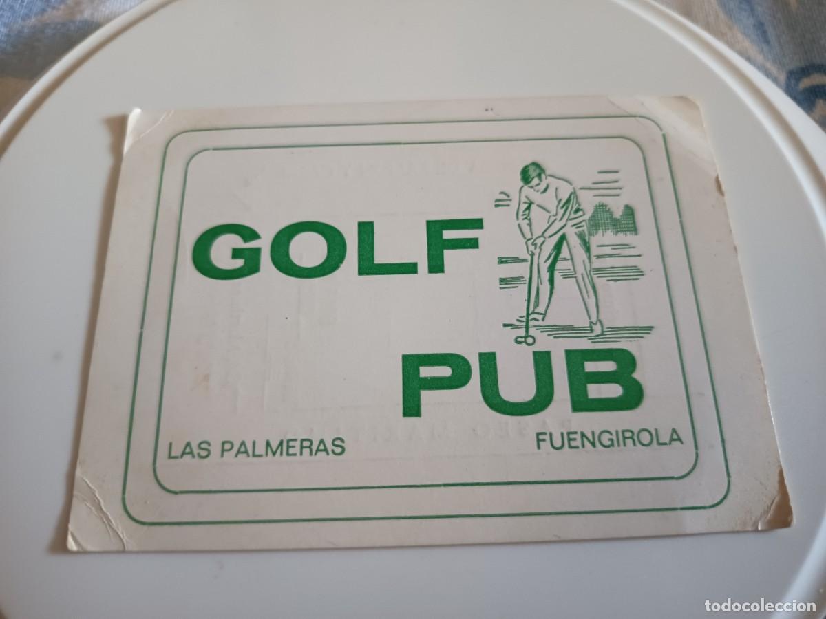 Otros art&iacute;culos de coleccionismo en papel: POSAVASOS PUB GOLF-LAS PALMERAS-FUENGIROLA-MALAGA