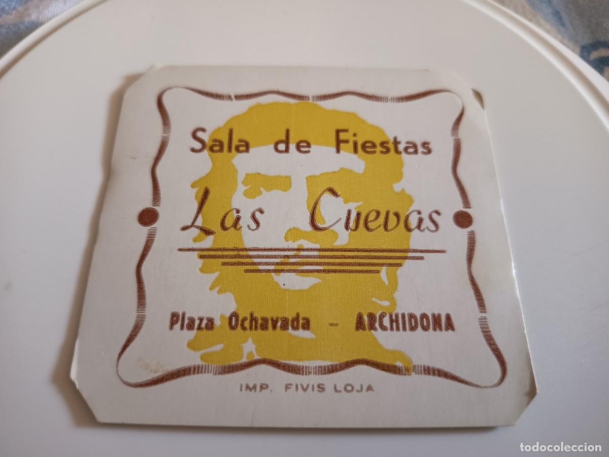 Otros art&iacute;culos de coleccionismo en papel: POSAVASOS SALA DE FIESTAS LAS CUEVAS-ARCHIDONA-MALAGA