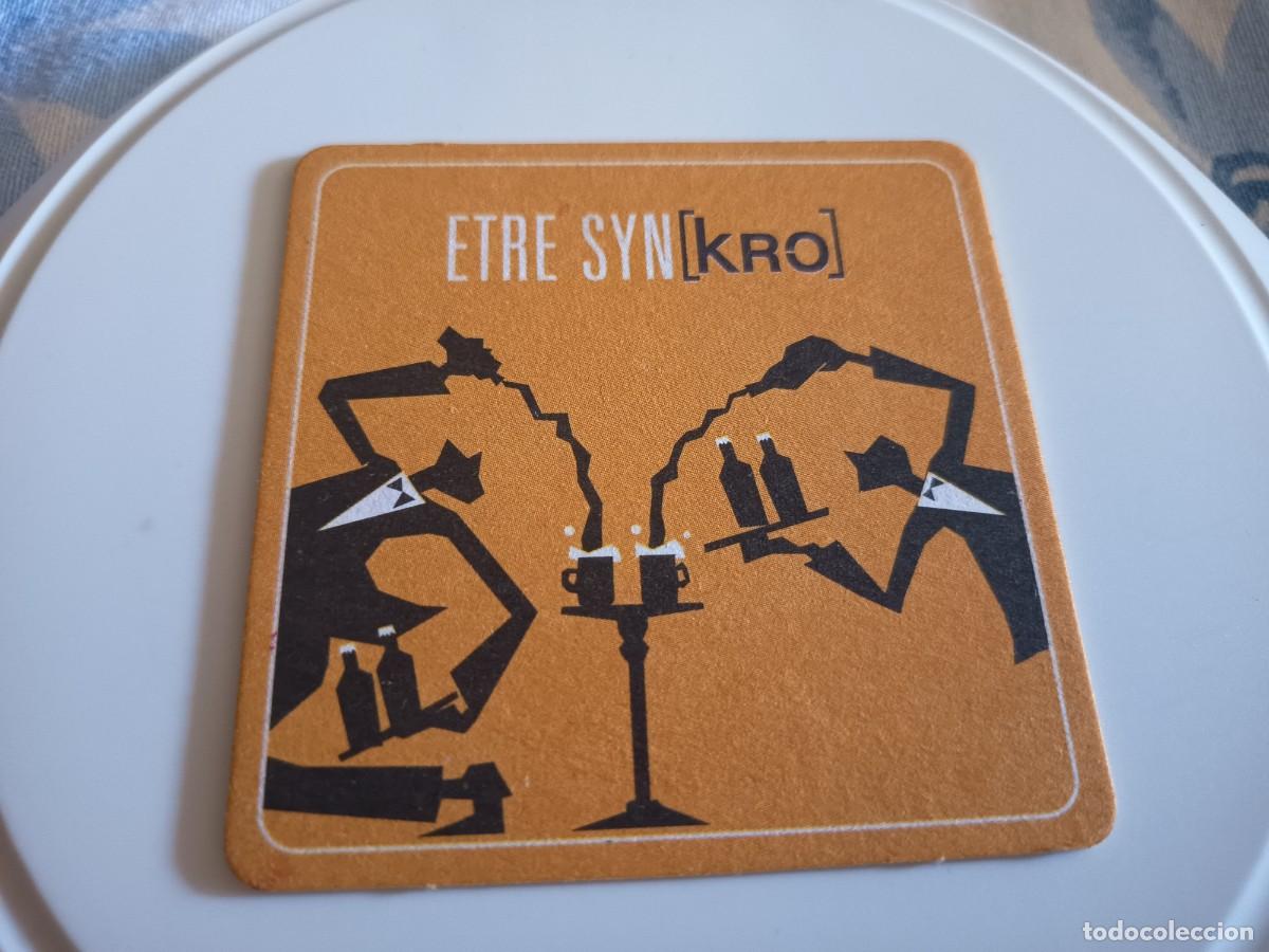 Otros art&iacute;culos de coleccionismo en papel: POSAVASOS CAFETERIA ETRE SYN-PARIS-FRANCIA