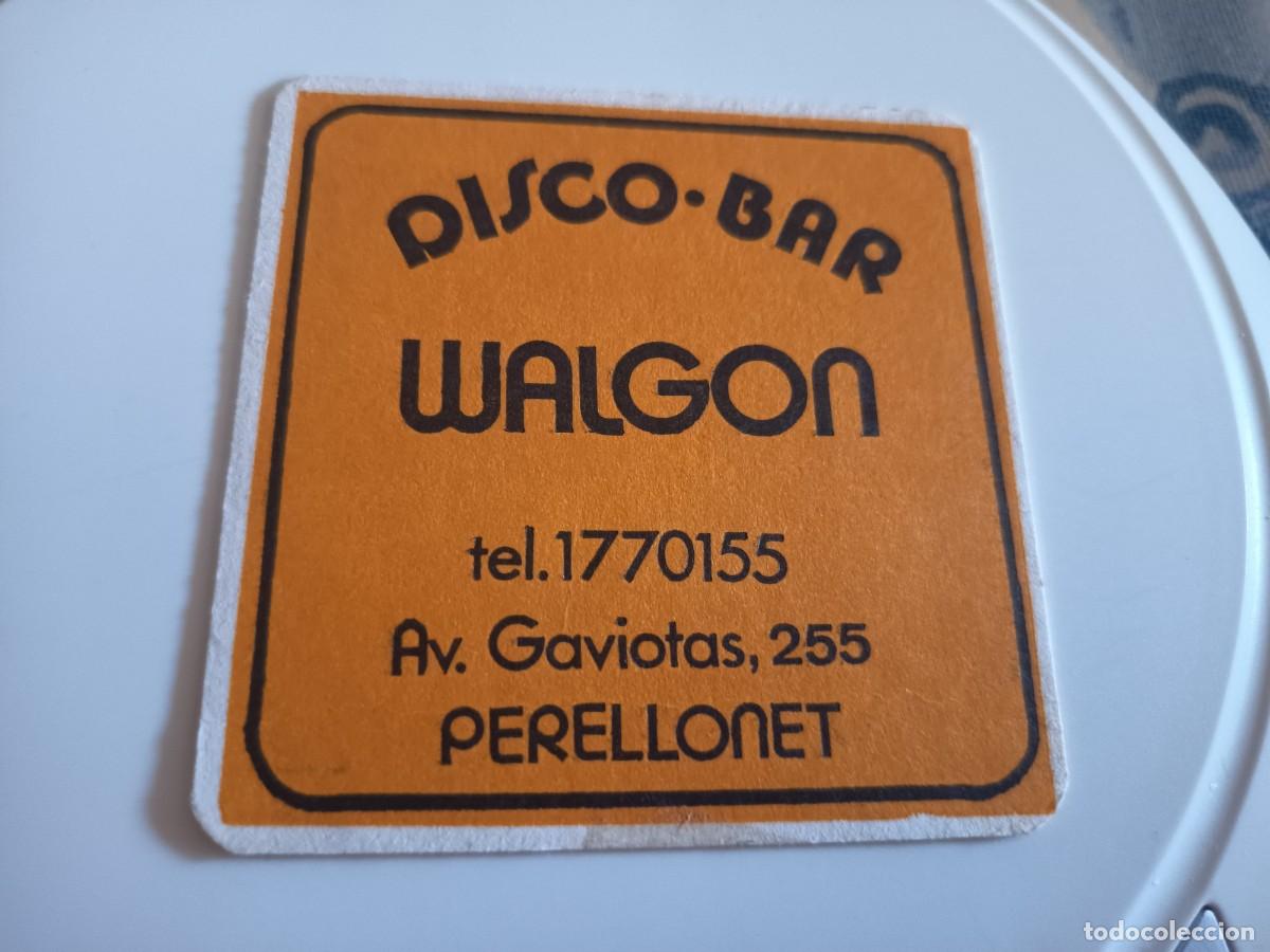 Otros art&iacute;culos de coleccionismo en papel: POSAVASOS DISCO BAR WALGON-PERELLONET-VALENCIA