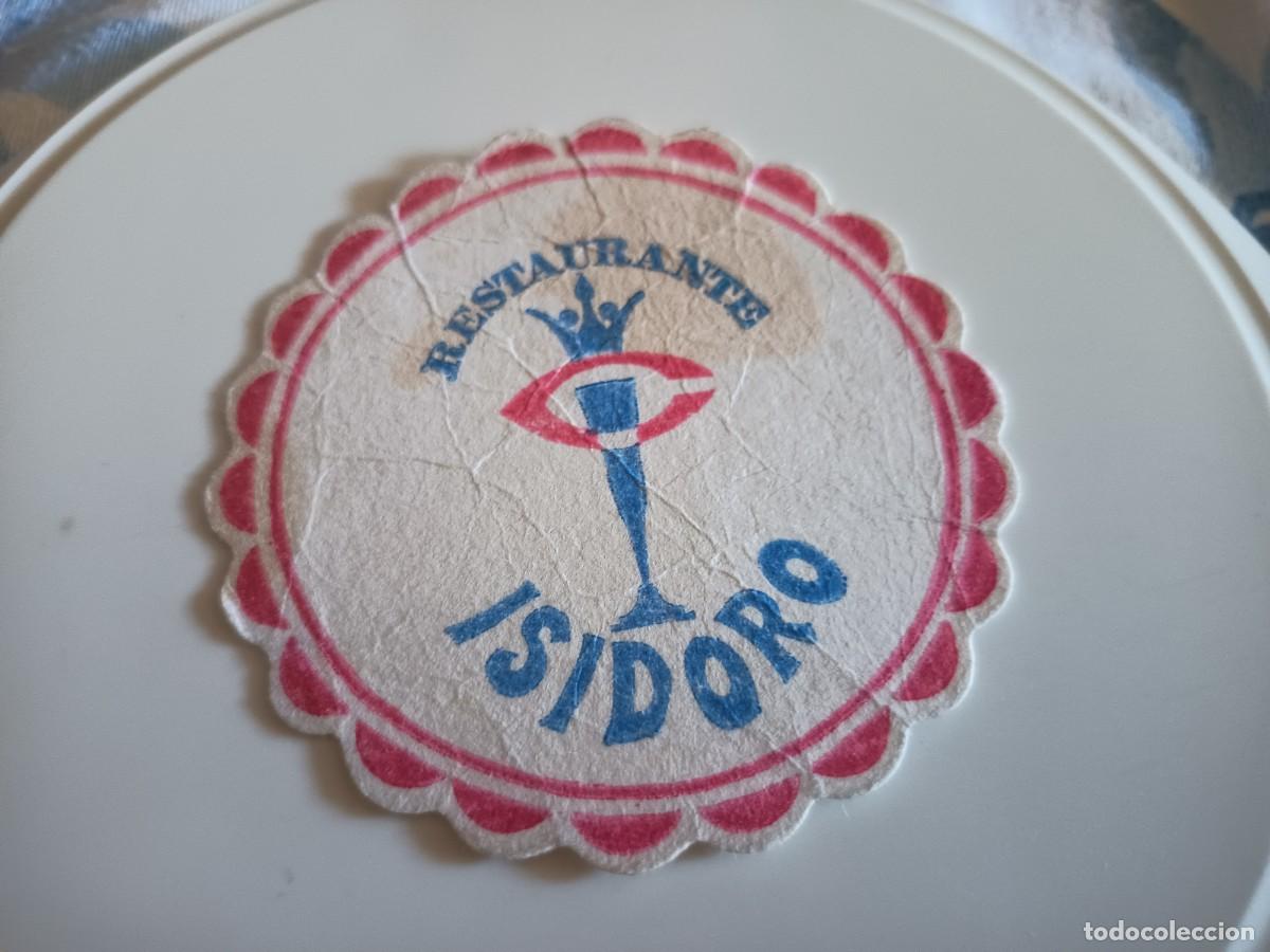 Otros art&iacute;culos de coleccionismo en papel: POSAVASOS RESTAURANTE ISIDORO-MADRID