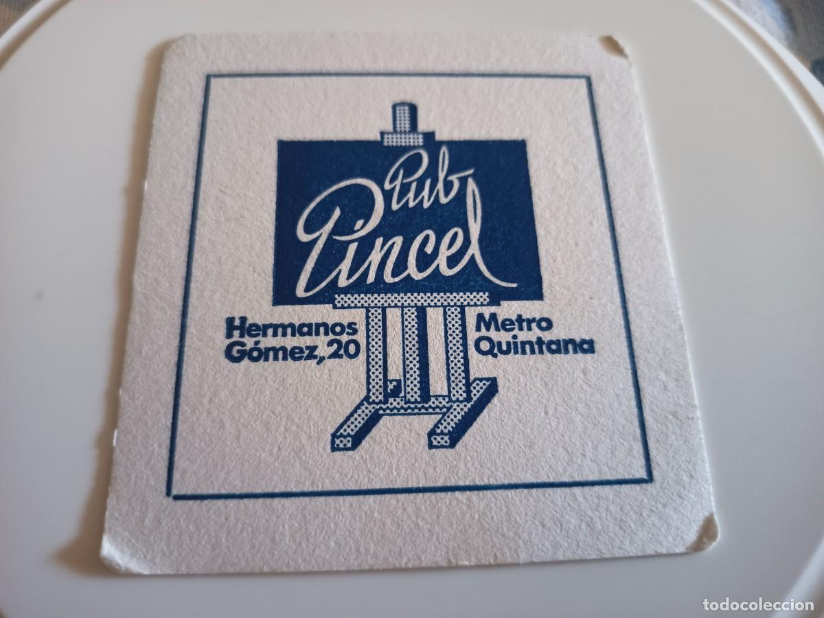 Otros art&iacute;culos de coleccionismo en papel: POSAVASOS PUB PINCEL-MADRID