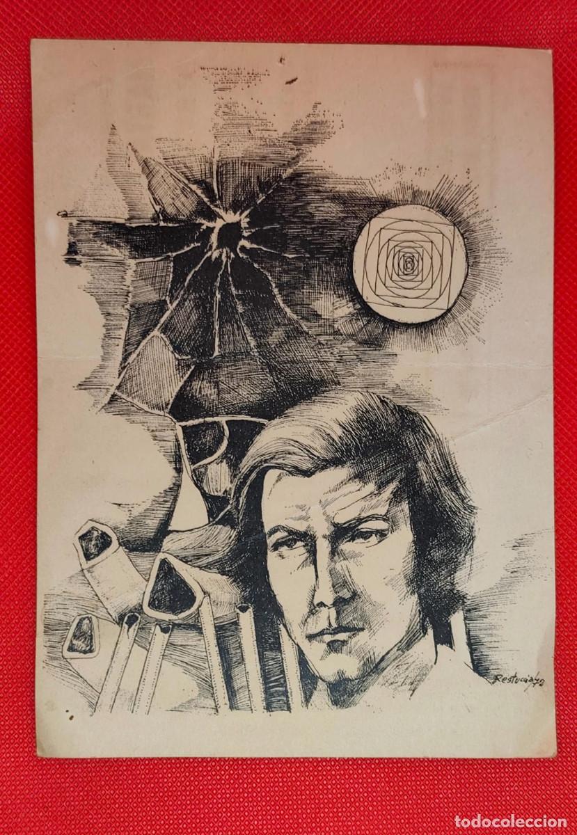 Otros art&iacute;culos de coleccionismo en papel: Invitacion a exposicion artista Marta Restuccia Uruguay a&ntilde;os 70 Palacio Salvo