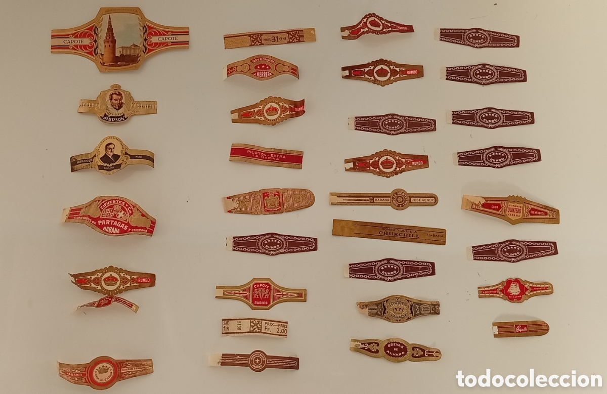 Otros art&iacute;culos de coleccionismo en papel: COLECCI&Oacute;N VITOLAS DE PUROS