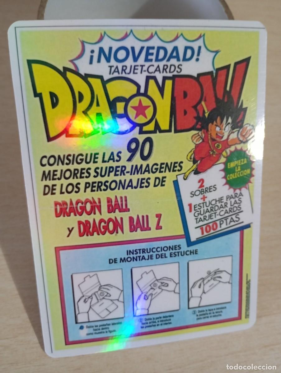 Otros art&iacute;culos de coleccionismo en papel: Flyer publicidad Dragon Ball Tarjet-Cards