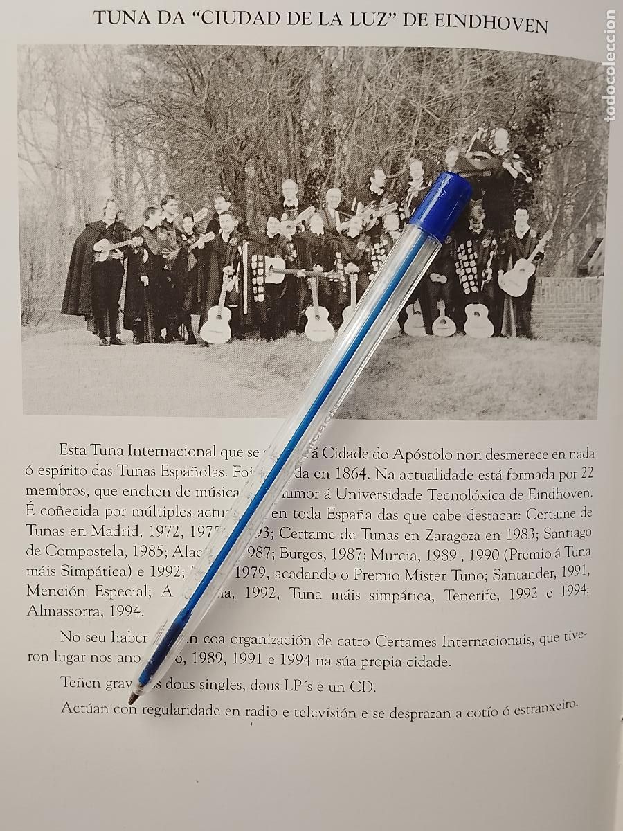 Otros art&iacute;culos de coleccionismo en papel: estudiantina tuna DA CIUDAD DE LA LUZ DE EINDHOVEN - HOJA DE ANTIGUA PUBLICACION