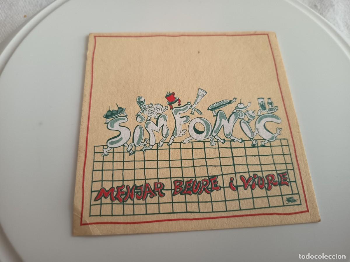 Otros art&iacute;culos de coleccionismo en papel: POSAVASOS CAFETERIA SIMFONIC-BARCELONA
