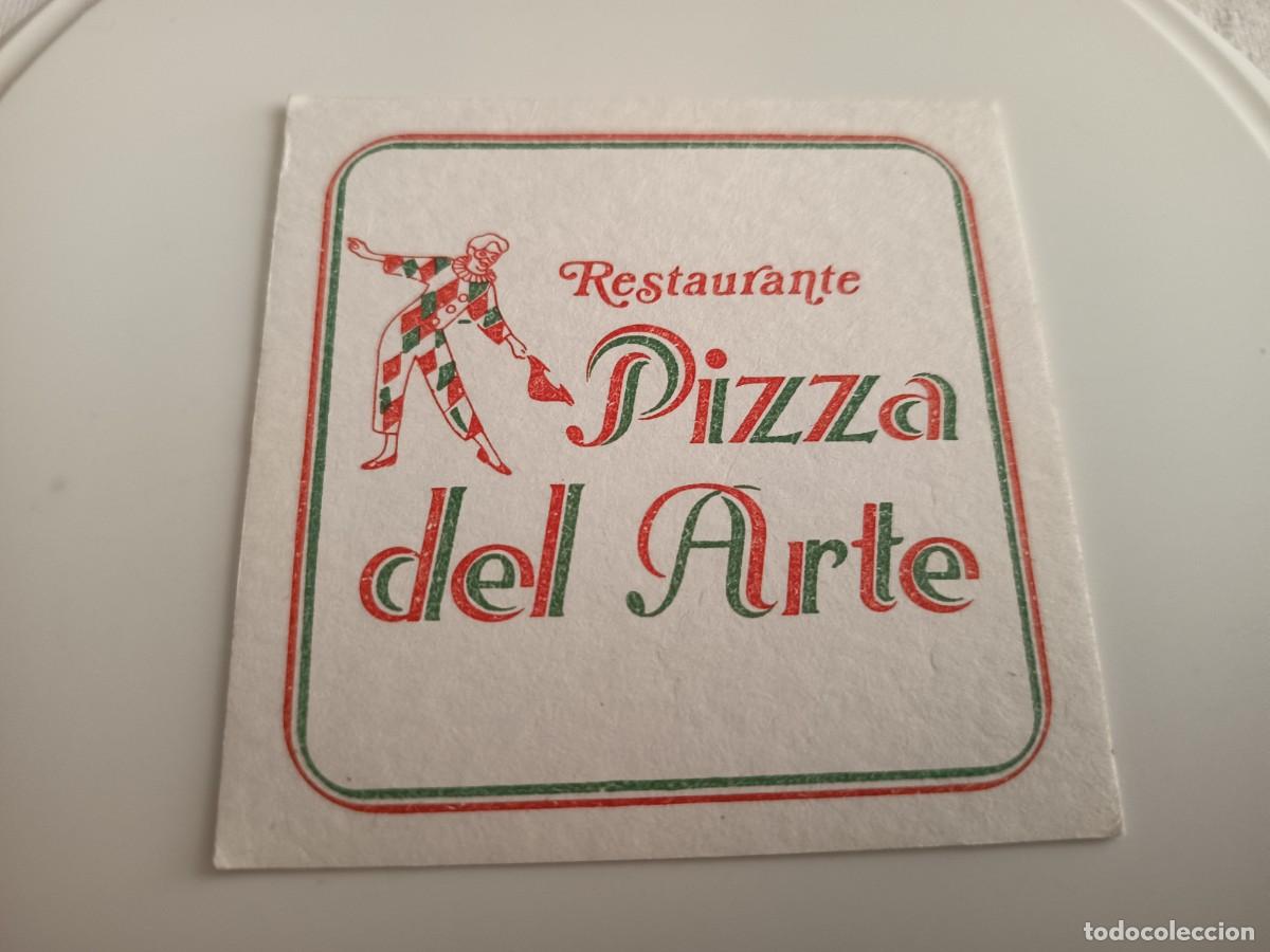 Otros art&iacute;culos de coleccionismo en papel: POSAVASOS RESTAURANTE PIZZA DEL ARTE-BARBERA DEL VALLES-BARCELONA