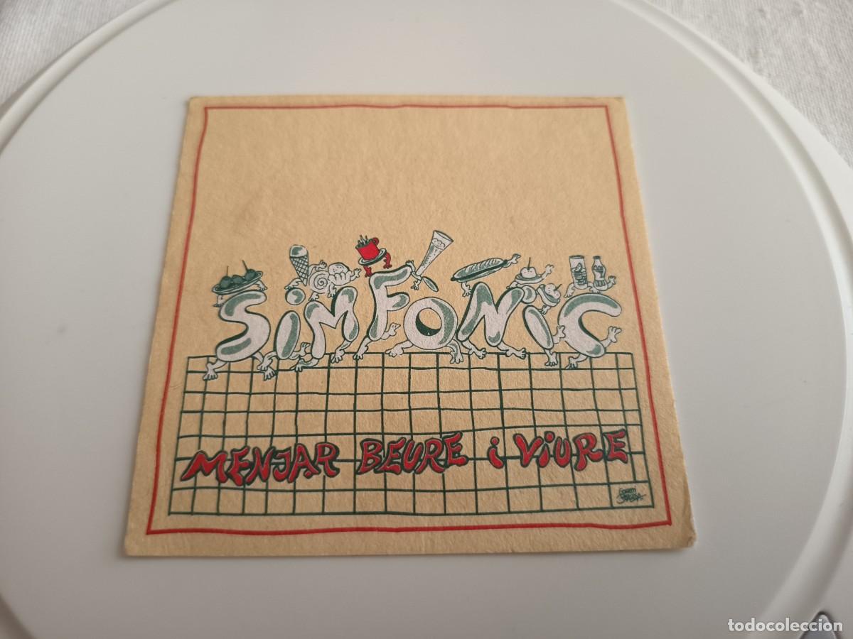 Otros art&iacute;culos de coleccionismo en papel: POSAVASOS CAFETERIA SIMFONIC-BARCELONA