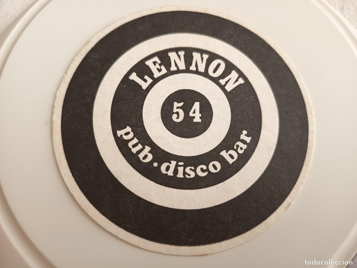 Otros art&iacute;culos de coleccionismo en papel: POSAVASOS PUB DISCO BAR LENNON 54-BENIDORM-ALICANTE
