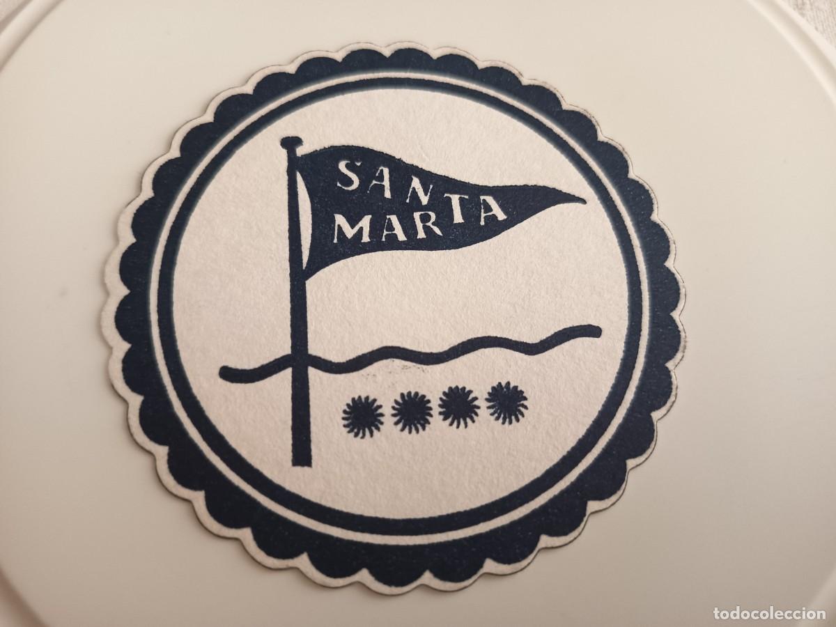 Otros art&iacute;culos de coleccionismo en papel: POSAVASOS HOTEL SANTA MARTA-LLORET DE MAR-GIRONA