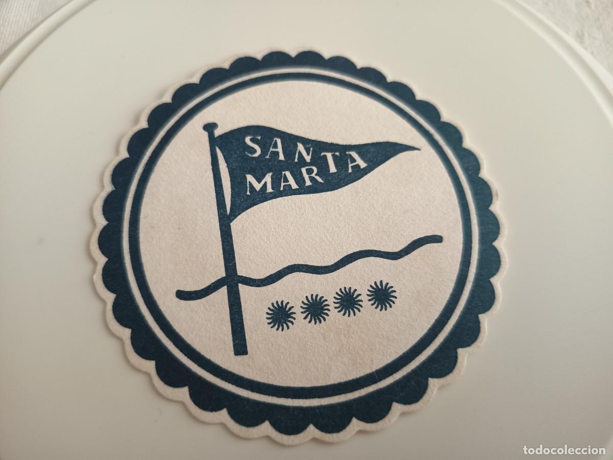 Otros art&iacute;culos de coleccionismo en papel: POSAVASOS HOTEL SANTA MARTA-LLORET DE MAR-GIRONA