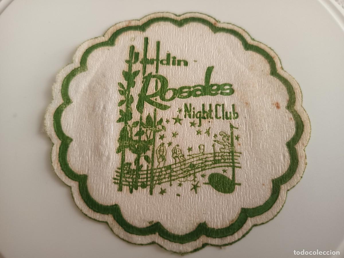 Otros art&iacute;culos de coleccionismo en papel: POSAVASOS NIGHT CLUB JARDIN ROSALES-PALENCIA