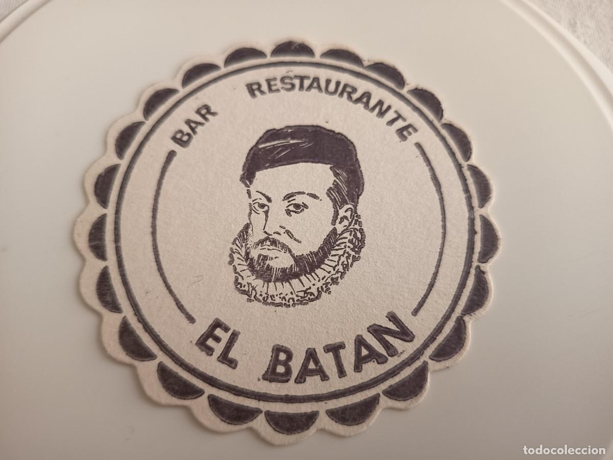 Otros art&iacute;culos de coleccionismo en papel: POSAVASOS BAR RESTAURANTE EL BATAN-SAN LORENZO DEL ESCORIAL-MADRID