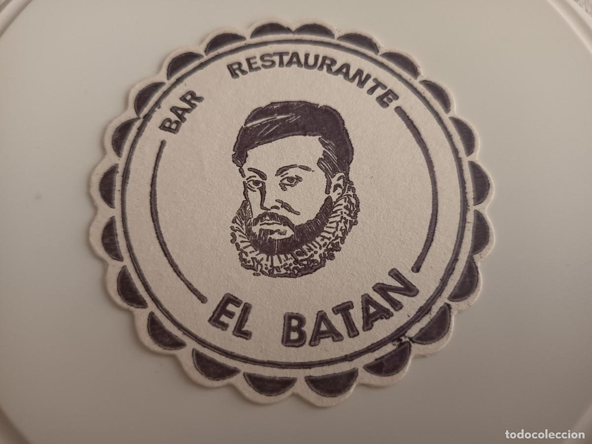 Otros art&iacute;culos de coleccionismo en papel: POSAVASOS BAR RESTAURANTE EL BATAN-SAN LORENZO DEL ESCORIAL-MADRID
