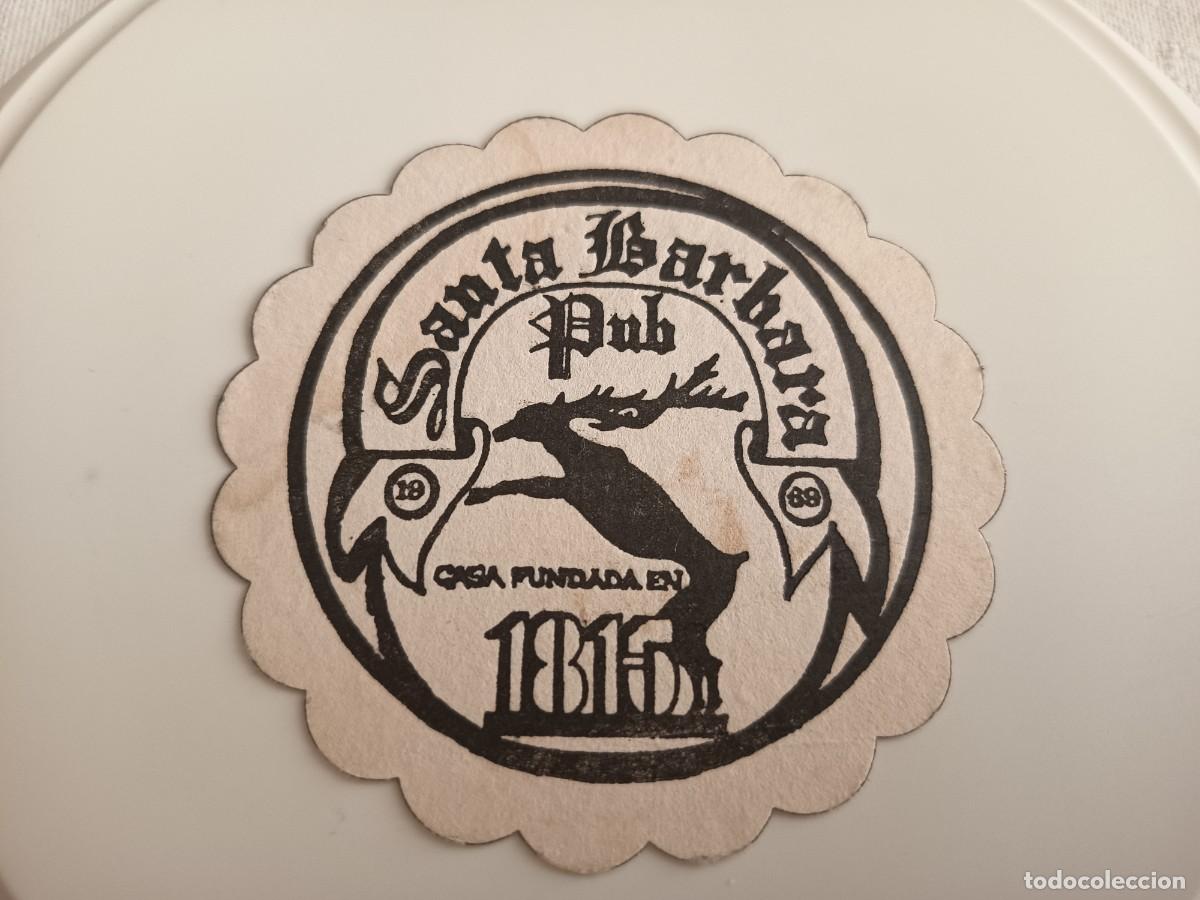 Otros art&iacute;culos de coleccionismo en papel: POSAVASOS PUB SANTA BARBARA-MADRID