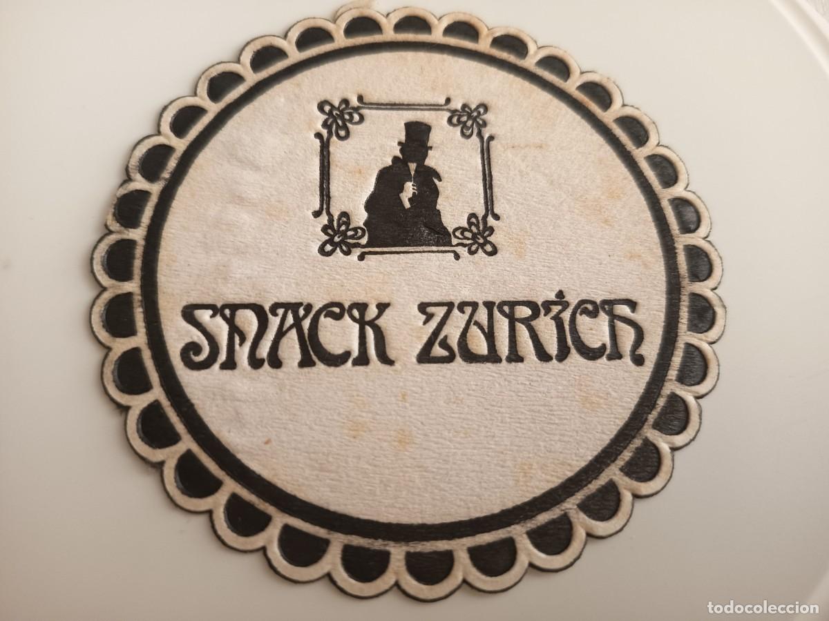 Otros art&iacute;culos de coleccionismo en papel: POSAVASOS SNACK BAR ZURICH-ZARAGOZA