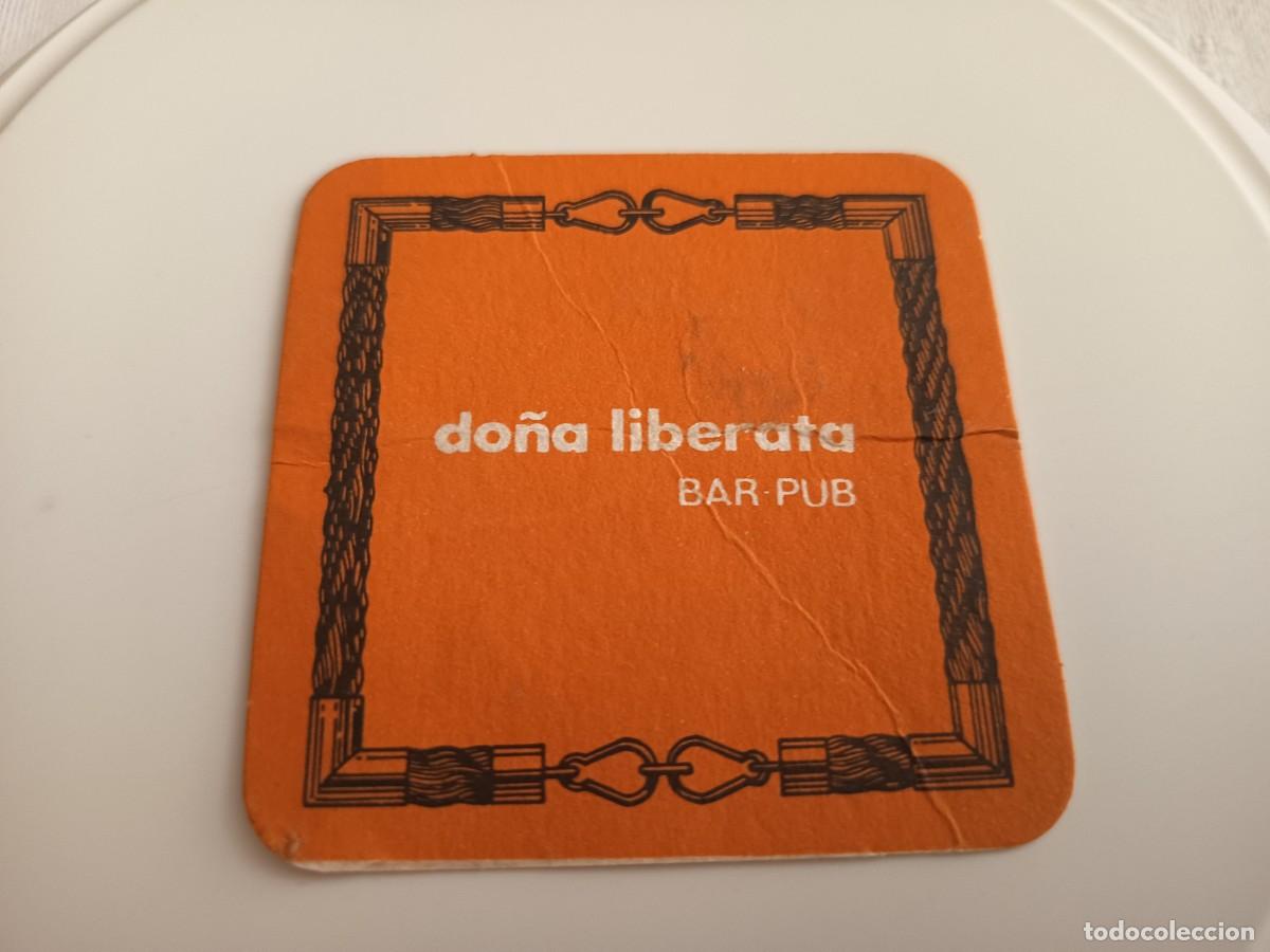 Otros art&iacute;culos de coleccionismo en papel: POSAVASOS BAR PUB DO&Ntilde;A LIBERATA-ZARAGOZA