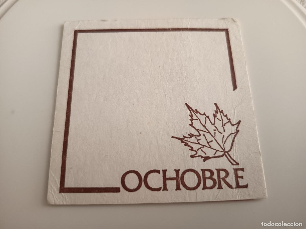 Otros art&iacute;culos de coleccionismo en papel: POSAVASOS RESTAURANTE OCHOBRE-ASTURIAS