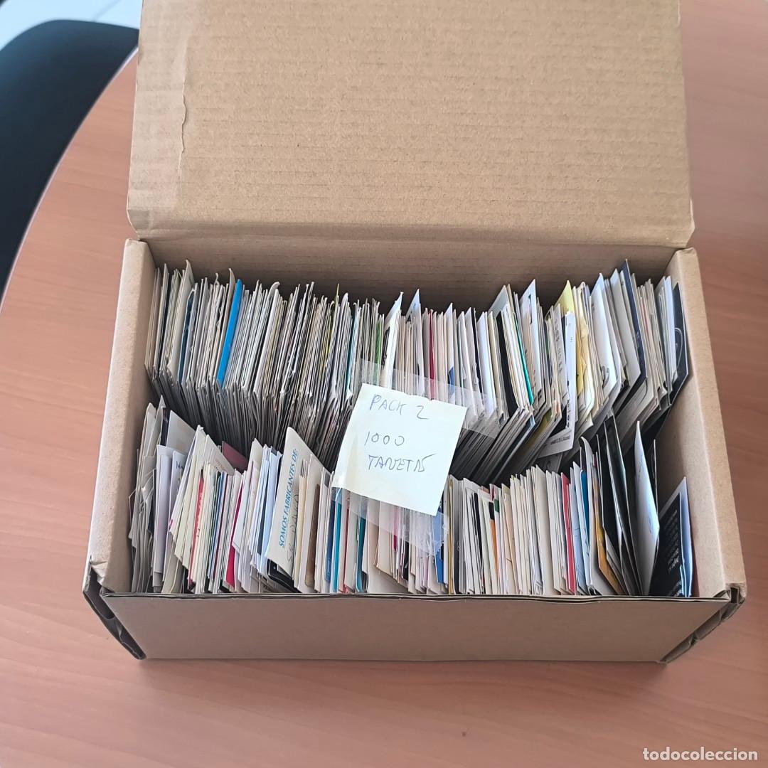 Otros art&iacute;culos de coleccionismo en papel: 001444MER-paquete mas de 1.000 tarjetas de visita empresas