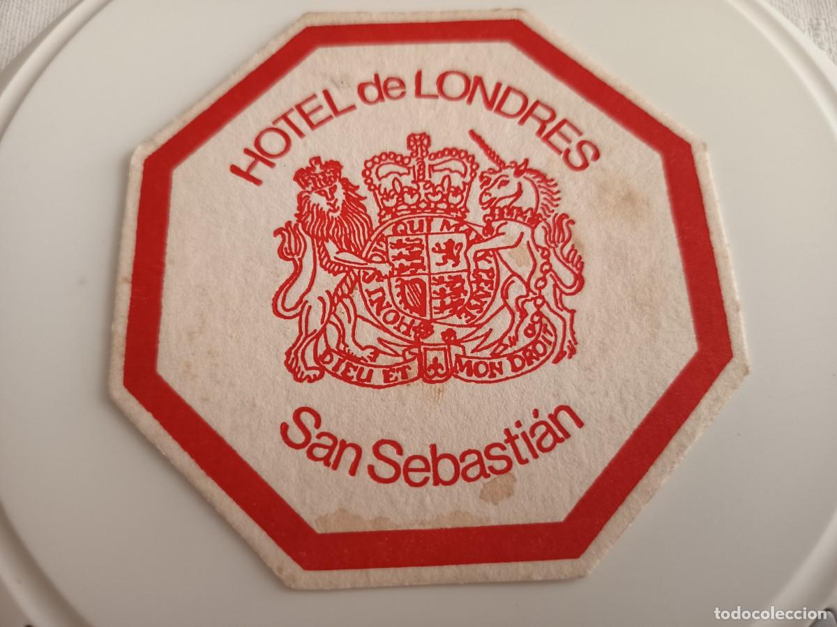 Otros art&iacute;culos de coleccionismo en papel: POSAVASOS HOTEL DE LONDRES-SAN SEBASTIAN-GUIPUZCOA