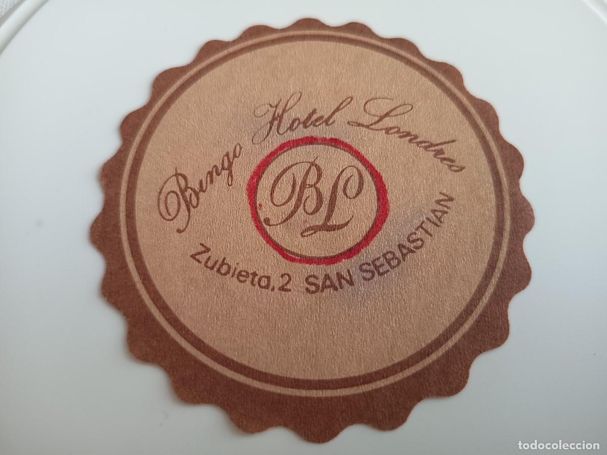 Otros art&iacute;culos de coleccionismo en papel: POSAVASOS BINGO HOTEL LONDRES-SAN SEBASTIAN-GUIPUZCOA