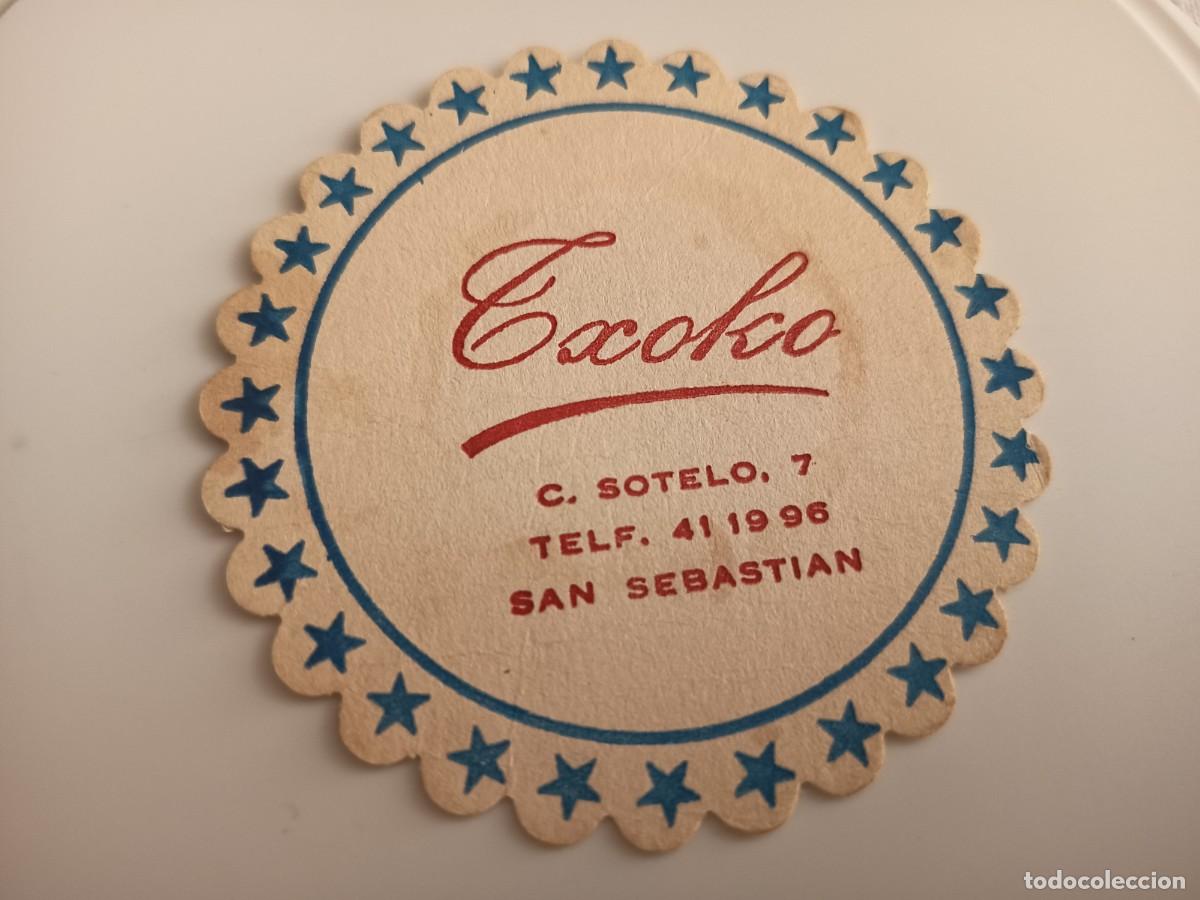 Otros art&iacute;culos de coleccionismo en papel: POSAVASOS RESTAURANTE TXOKO-SAN SEBASTIAN-GUIPUZCOA