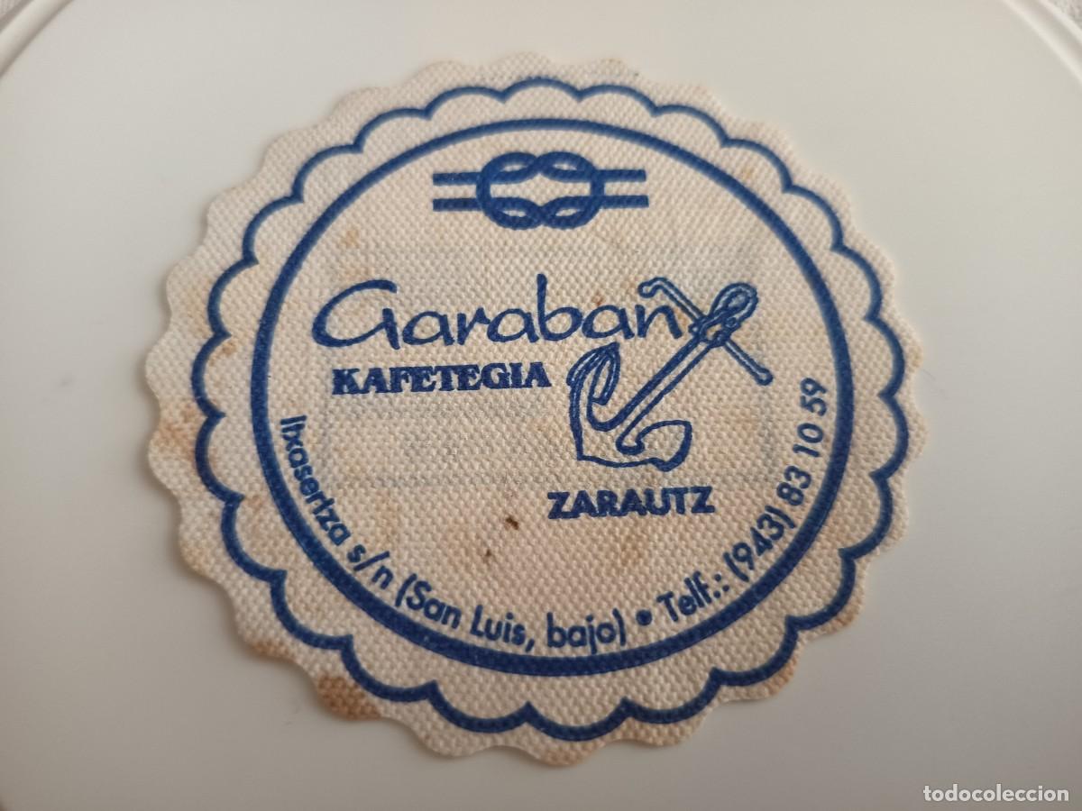 Otros art&iacute;culos de coleccionismo en papel: POSAVASOS CAFETERIA GARABAN-ZARAUZ-GUIPUZCOA