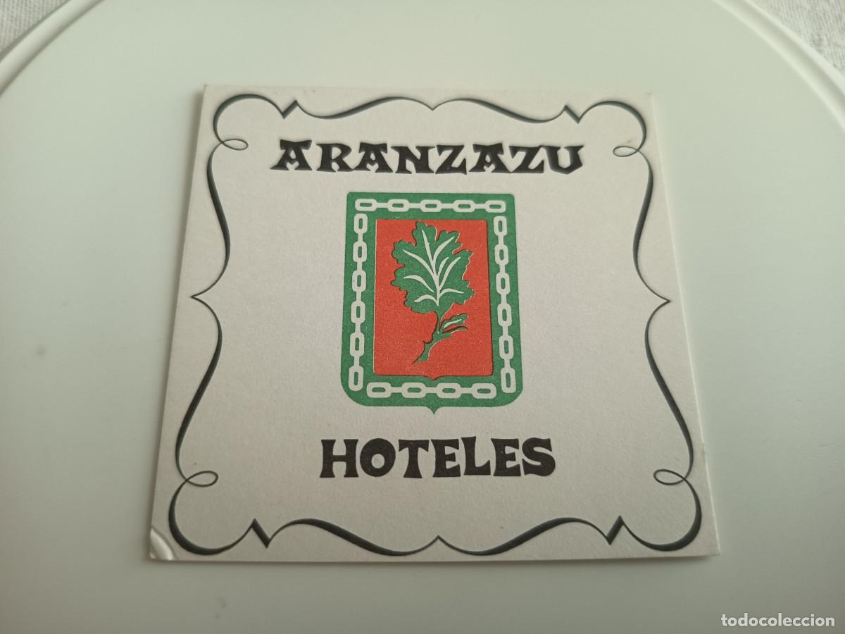 Otros art&iacute;culos de coleccionismo en papel: POSAVASOS HOTELES AZRANZAZU-BILBAO-VIZCAYA