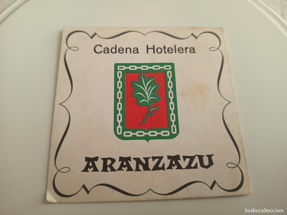 Otros art&iacute;culos de coleccionismo en papel: POSAVASOS HOTELES ARANZAZU-BILBAO-VIZCAYA