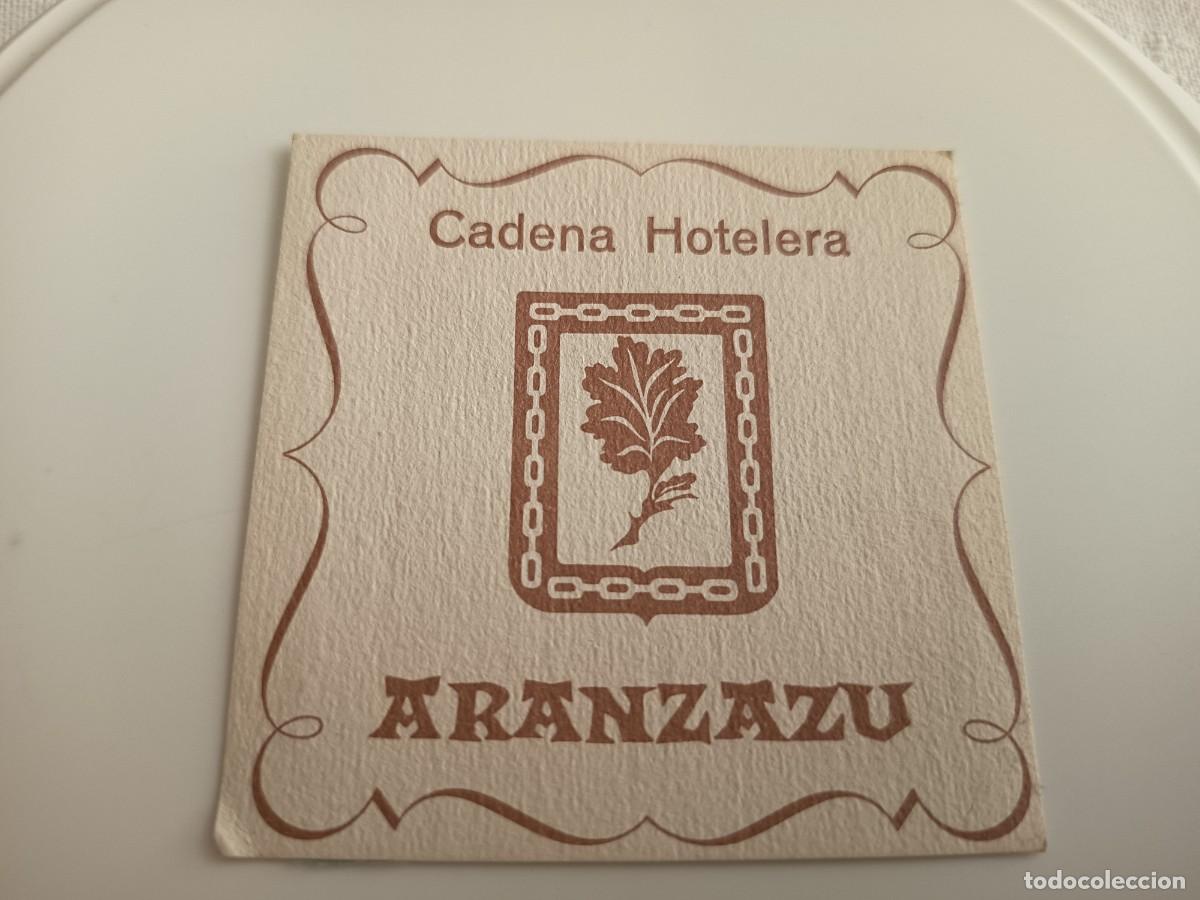 Otros art&iacute;culos de coleccionismo en papel: POSAVASOS HOTELES ARANZAZU-BILBAO-VIZCAYA