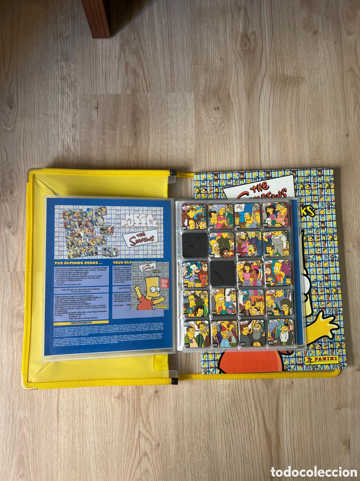Otros art&iacute;culos de coleccionismo en papel: Colecci&oacute;n Staks Los Simpsons - Foto 2