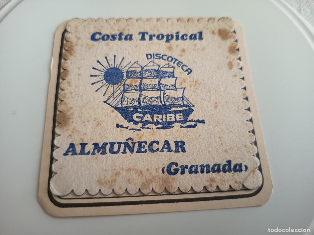 Otros art&iacute;culos de coleccionismo en papel: POSAVASOS DISCOTECA COSTA TROPICAL-ALMU&Ntilde;ECAR-GRANADA