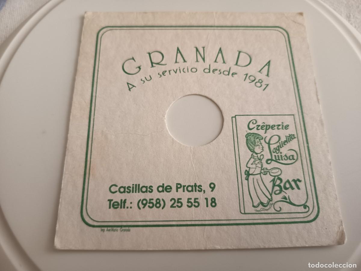 Otros art&iacute;culos de coleccionismo en papel: POSAVASOS GREPERIE LA AGUELITA LUISA-GRANADA