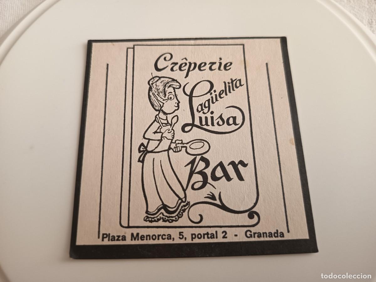 Otros art&iacute;culos de coleccionismo en papel: POSAVASOS GREPERIE LA AGUELITA LUISA-GRANADA