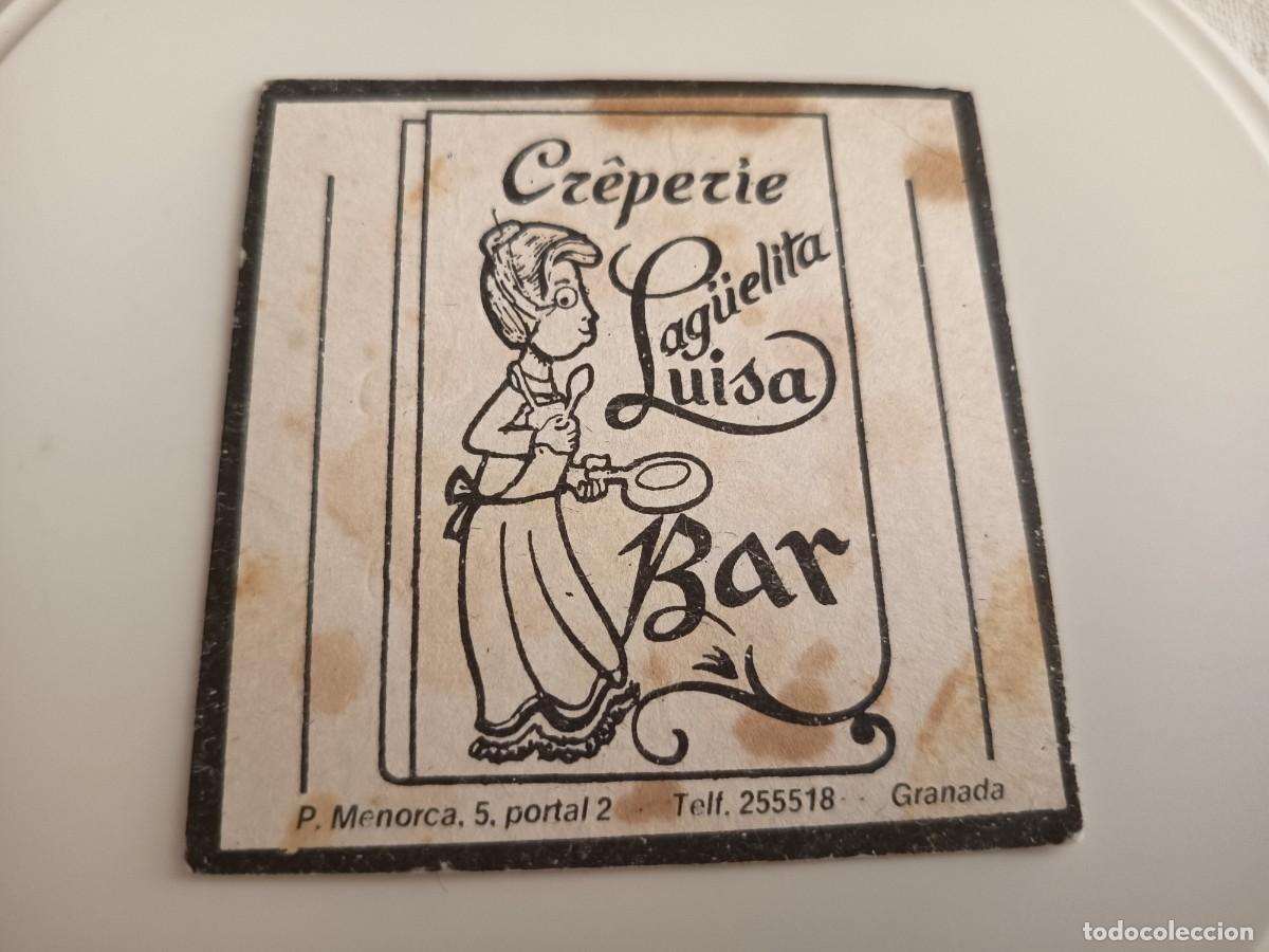 Otros art&iacute;culos de coleccionismo en papel: POSAVASOS GREPERIE LA AGUELITA LUISA-GRANADA