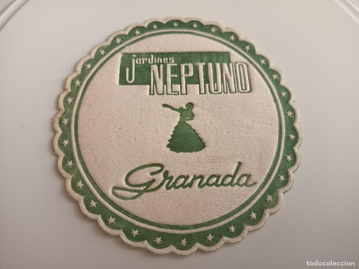 Otros art&iacute;culos de coleccionismo en papel: POSAVASOS JARDINES NEPTUNO-GRANADA