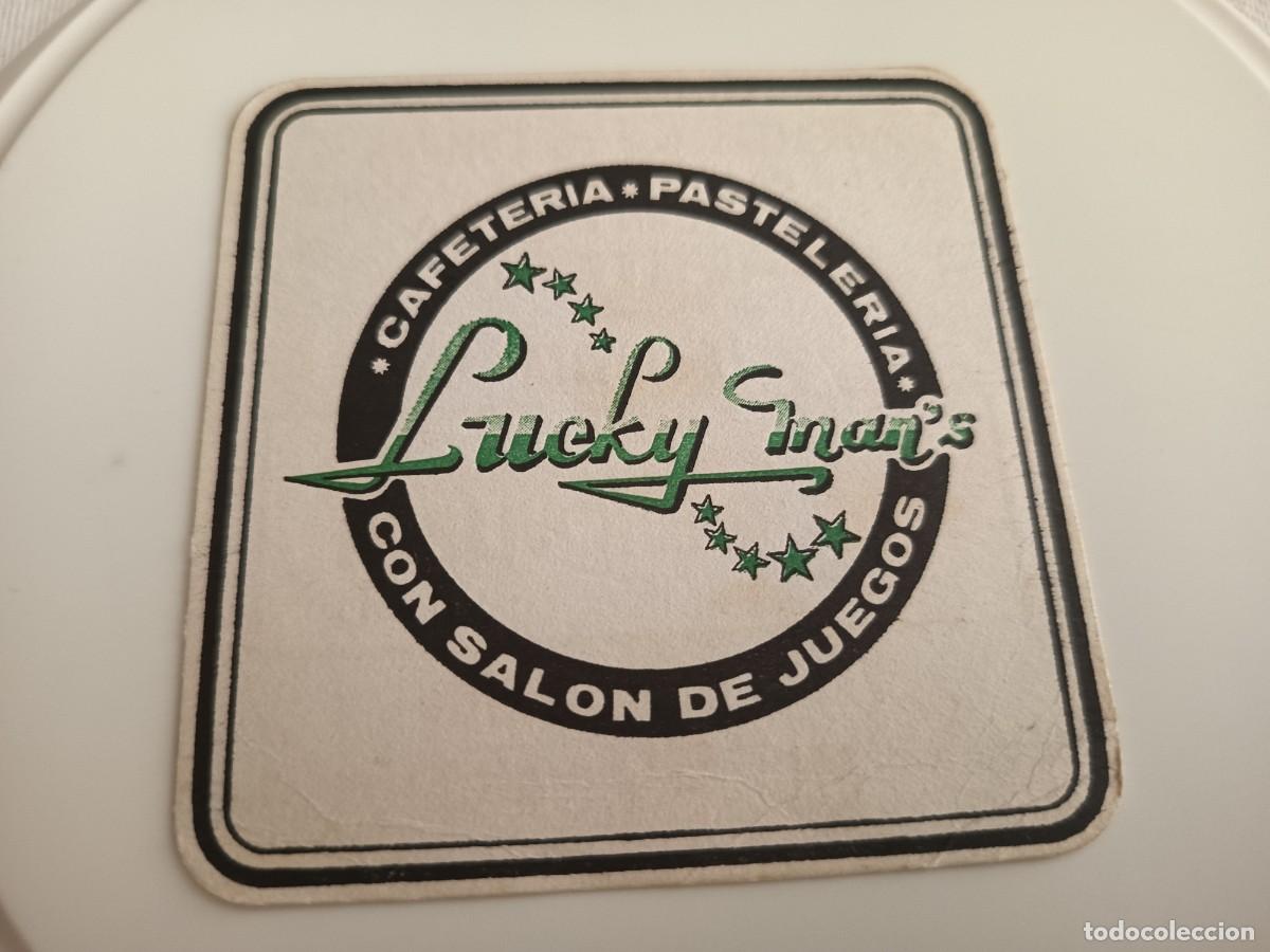 Otros art&iacute;culos de coleccionismo en papel: POSAVASOS CAFETERIA LUCKY MAN'S-GRANADA