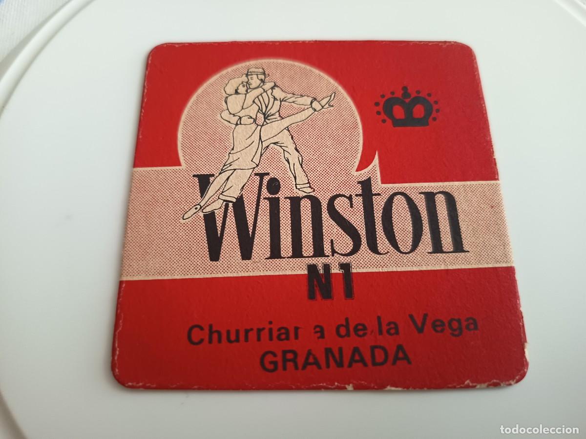 Otros art&iacute;culos de coleccionismo en papel: POSAVASOS SALA DE BAILE WINSTON 1-GRANADA