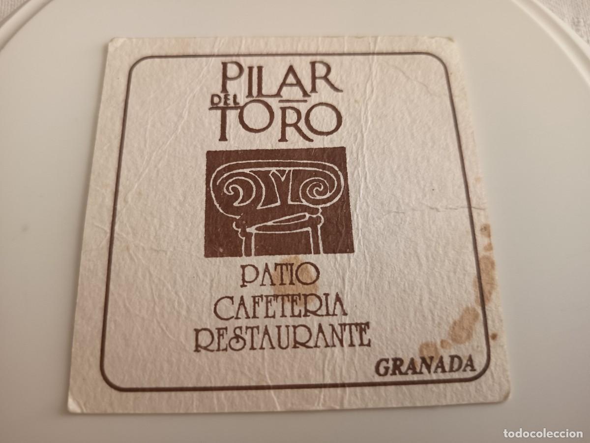Otros art&iacute;culos de coleccionismo en papel: POSAVASOS CAFETERIA PILAR DEL TORO-GRANADA