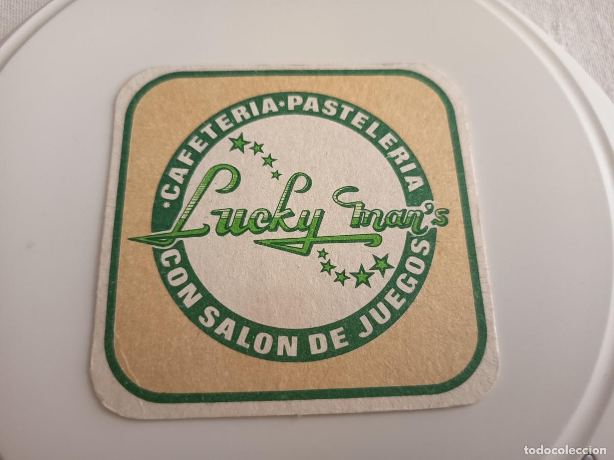 Otros art&iacute;culos de coleccionismo en papel: POSAVASOS CAFETERIA LUCKY MAN'S-GRANADA