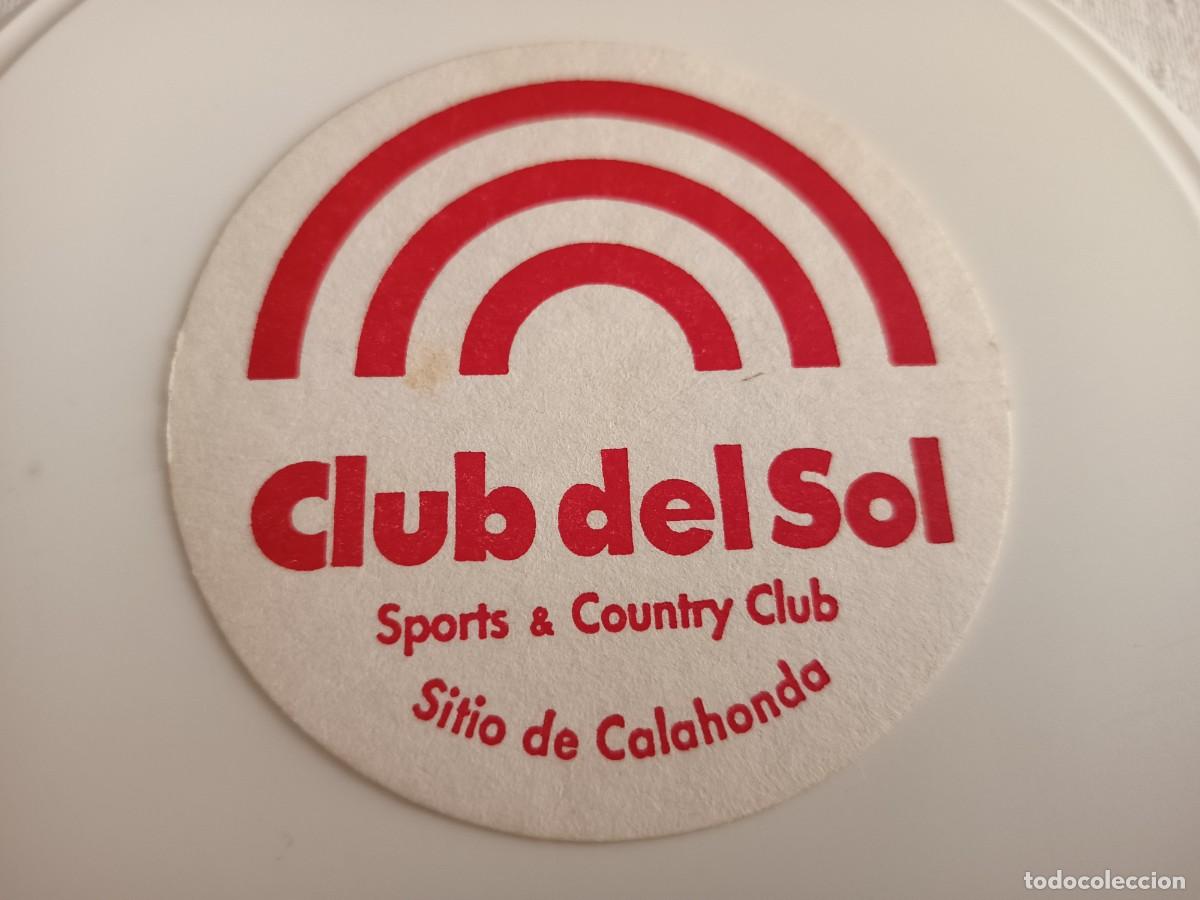 Otros art&iacute;culos de coleccionismo en papel: POSAVASOS CLUB COUNTRY CLUB DEL SOL-CALAHONDA-GRANADA