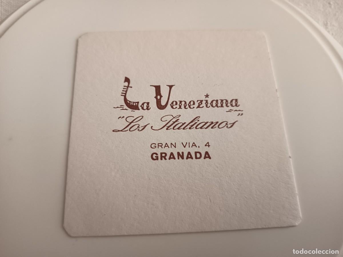 Otros art&iacute;culos de coleccionismo en papel: POSAVASOS CAFETERIA LA VENEZIANA-GRANADA