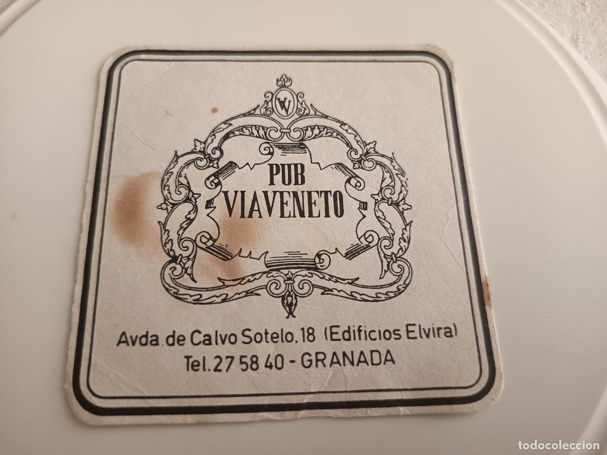 Otros art&iacute;culos de coleccionismo en papel: POSAVASOS PUB VIAVENETO-GRANADA