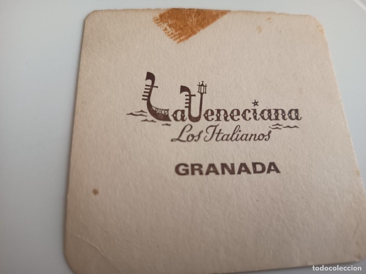 Otros art&iacute;culos de coleccionismo en papel: POSAVASOS CAFE LA VENECIANA-GRANADA
