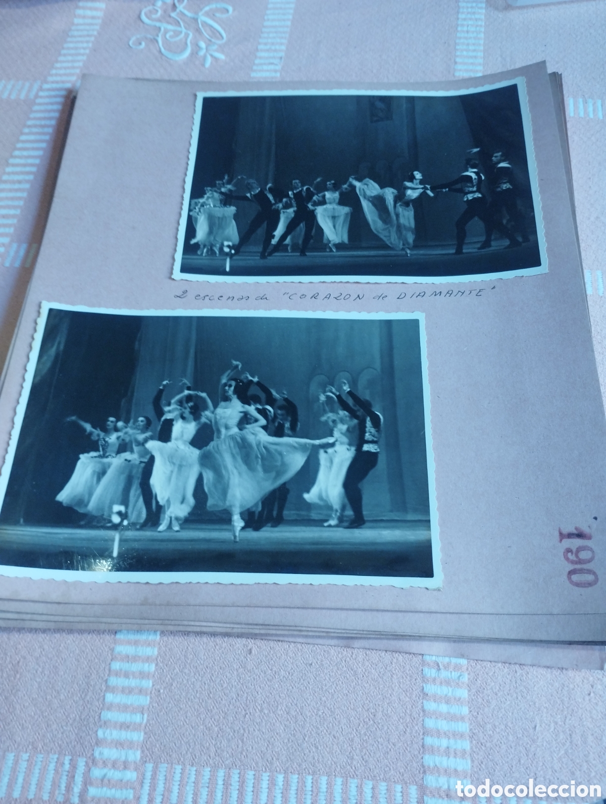 Altri oggetti di carta: Lote de 11 fotografias originales de famosos del Balet