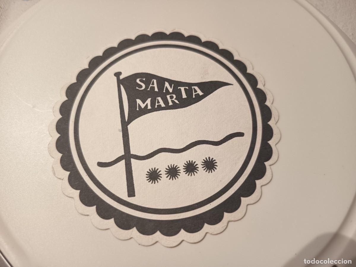 Otros art&iacute;culos de coleccionismo en papel: POSAVASOS HOTEL SANTA MARTA-LLORET DE MAR-GIRONA
