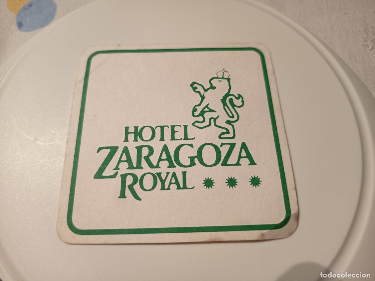 Otros art&iacute;culos de coleccionismo en papel: POSAVASOS HOTEL ZARAGOZA ROYAL