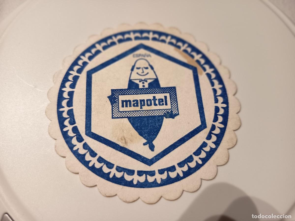 Otros art&iacute;culos de coleccionismo en papel: POSAVASOS MAPOTEL ESPA&Ntilde;A