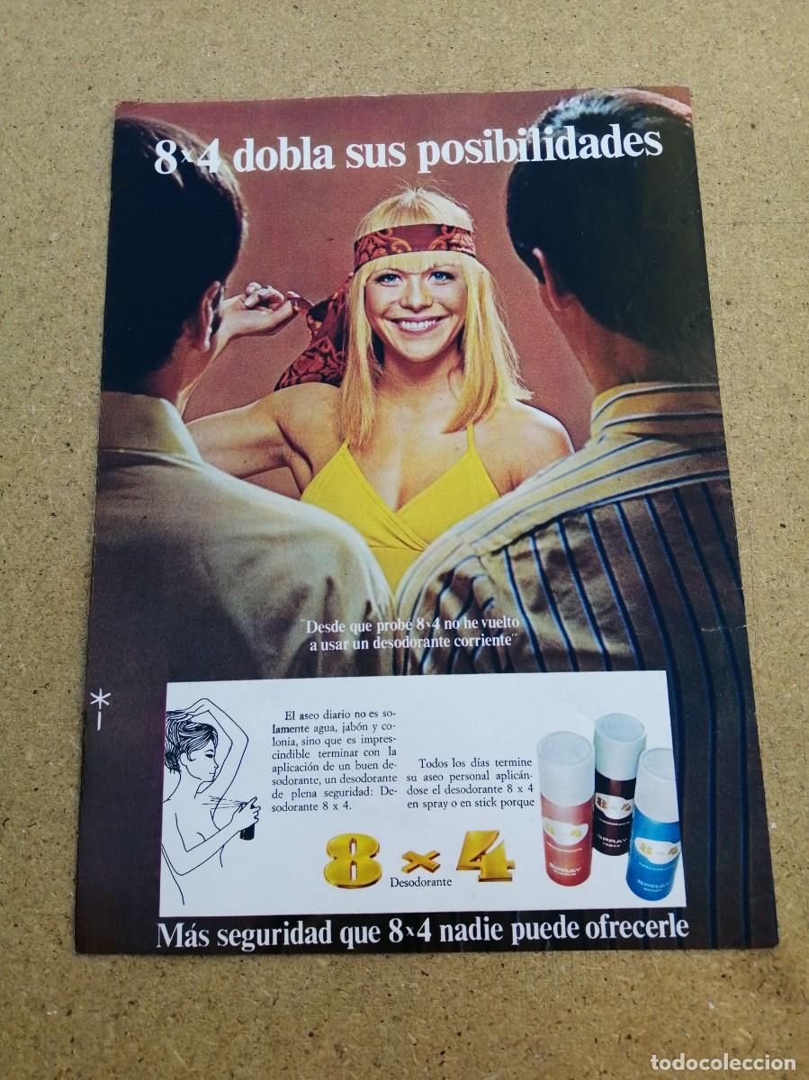 Otros art&iacute;culos de coleccionismo en papel: ANUNCIO. DESODORANTE 8 X 4